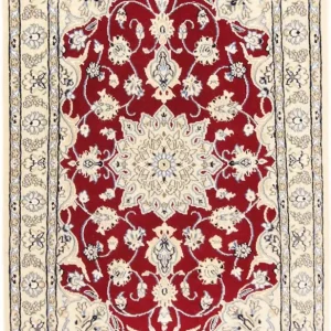 Persisk teppe - Nain - Royal - 90 x 60 cm - rød