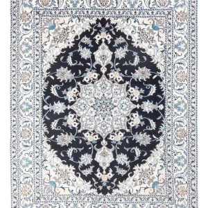 Persisk teppe - Nain - Royal - 192 x 148 cm - mørkeblå