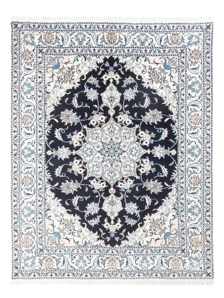 Persisk teppe - Nain - Royal - 192 x 148 cm - mørkeblå