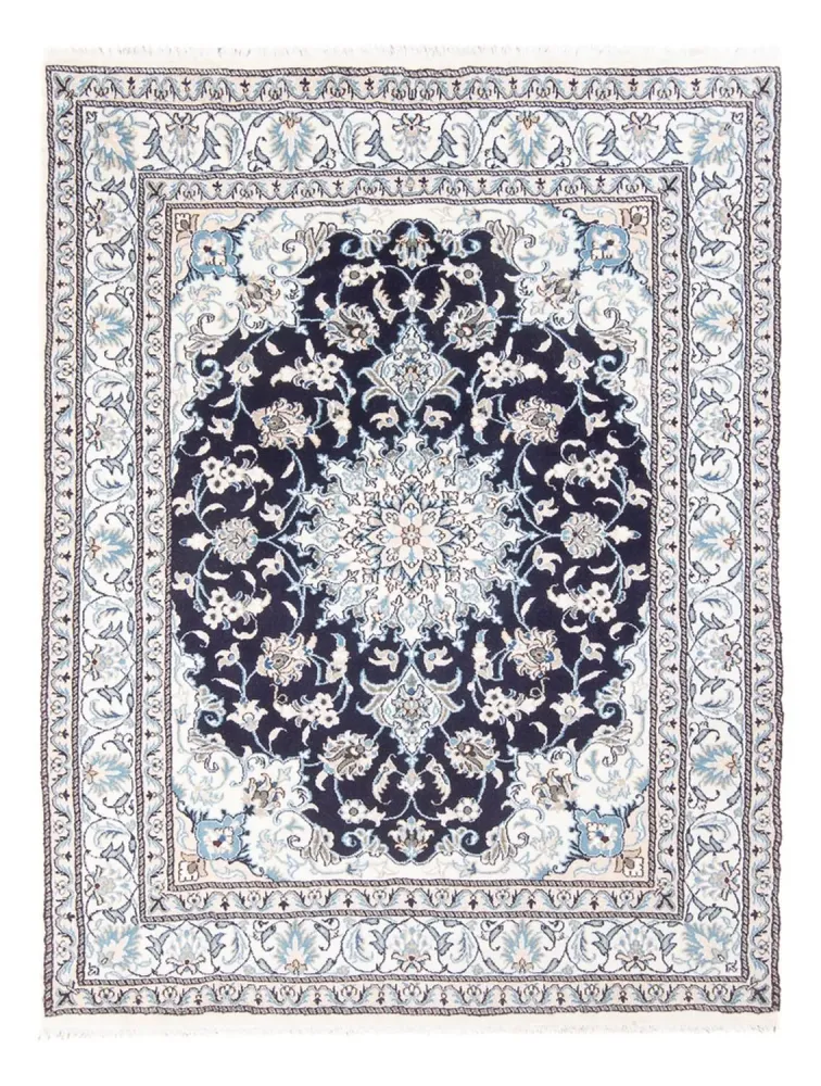 Persisk teppe - Nain - Royal - 198 x 147 cm - mørkeblå