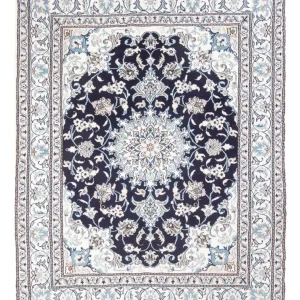 Persisk teppe - Nain - Royal - 198 x 147 cm - mørkeblå