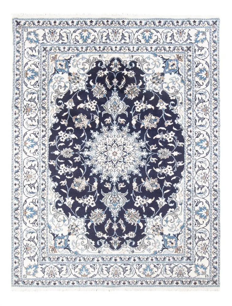 Persisk teppe - Nain - Royal - 200 x 147 cm - mørkeblå