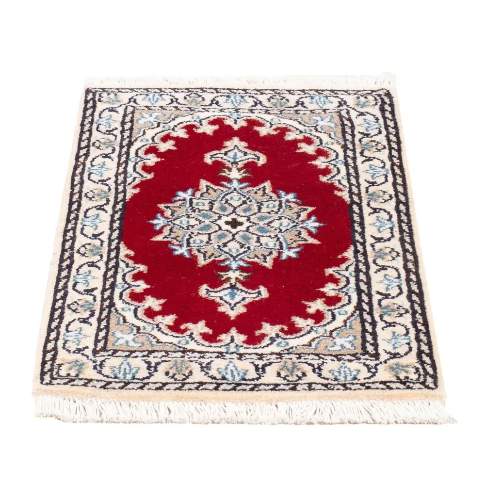 Persisk teppe - Nain - Royal - 60 x 40 cm - rød