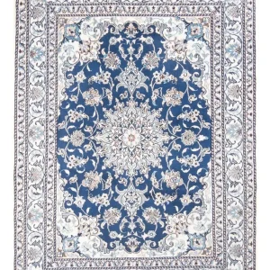 Persisk teppe - Nain - Royal - 203 x 146 cm - blå
