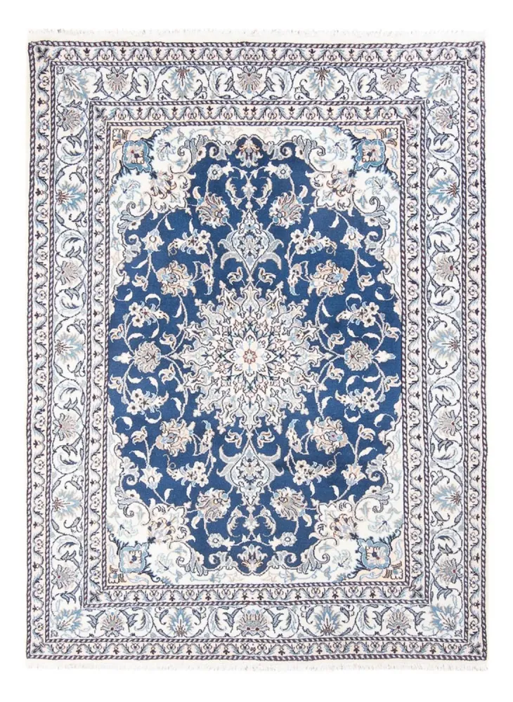 Persisk teppe - Nain - Royal - 203 x 146 cm - blå