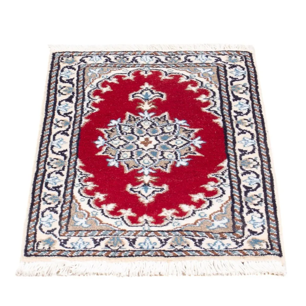 Persisk teppe - Nain - Royal - 60 x 40 cm - rød