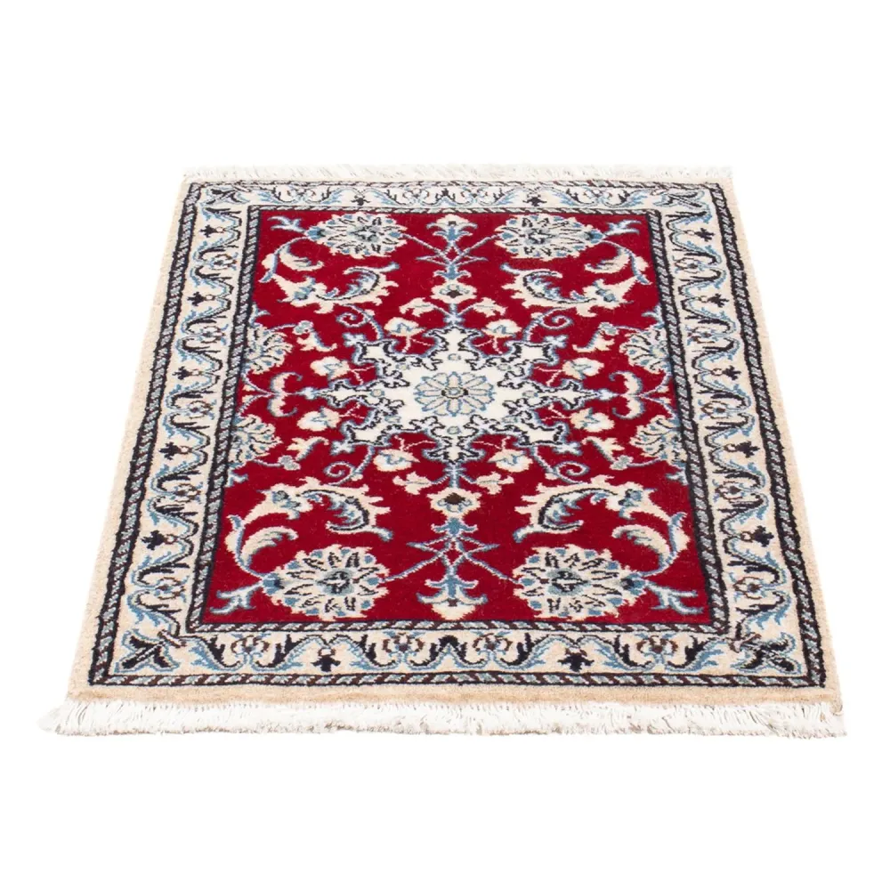 Persisk teppe - Nain - Royal - 90 x 60 cm - rød
