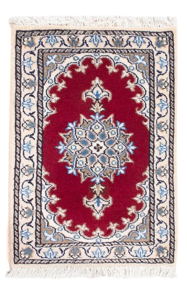 Persisk teppe - Nain - Royal - 60 x 40 cm - rød