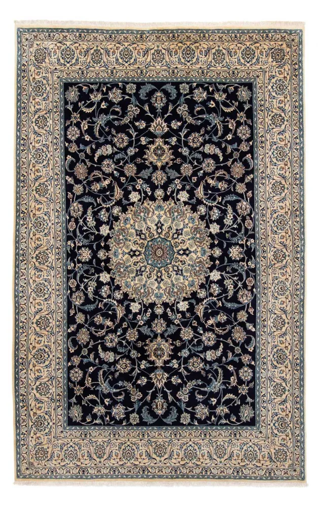 Persisk teppe - Nain - Royal - 286 x 198 cm - svart