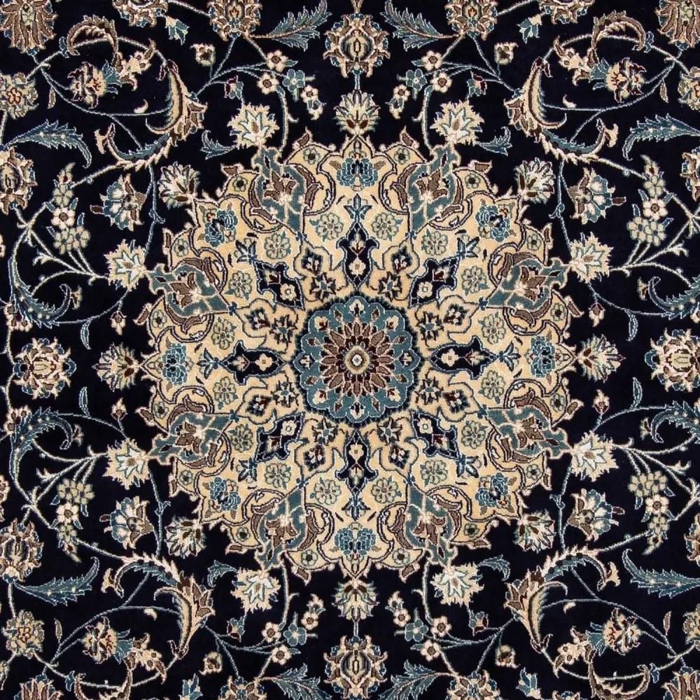 Persisk teppe - Nain - Royal - 286 x 198 cm - svart