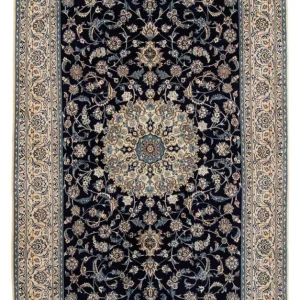 Persisk teppe - Nain - Royal - 286 x 198 cm - svart