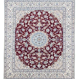 Persisk teppe - Nain - Royal - 290 x 240 cm - rød
