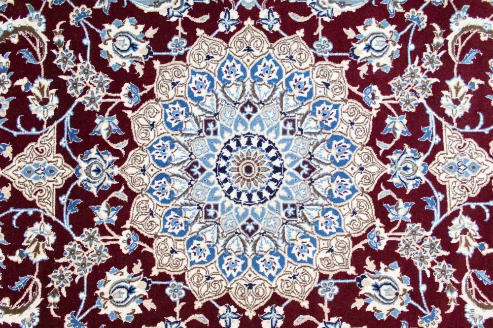 Persisk teppe - Nain - Royal - 290 x 240 cm - rød