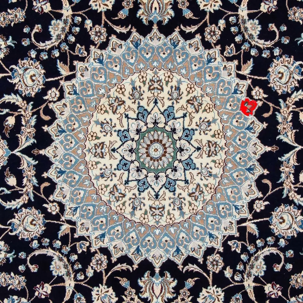 Persisk teppe - Nain - Royal - 300 x 202 cm - svart