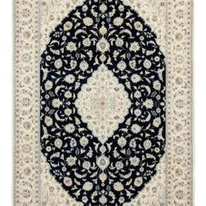 Persisk teppe - Nain - Royal - 300 x 204 cm - svart