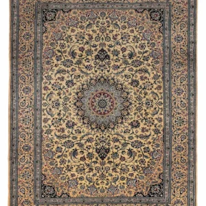Persisk teppe - Nain - Royal - 344 x 245 cm - mørk beige