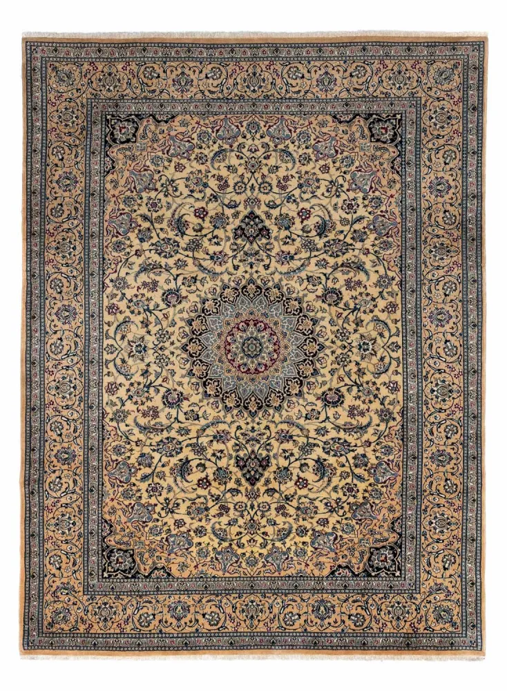Persisk teppe - Nain - Royal - 344 x 245 cm - mørk beige