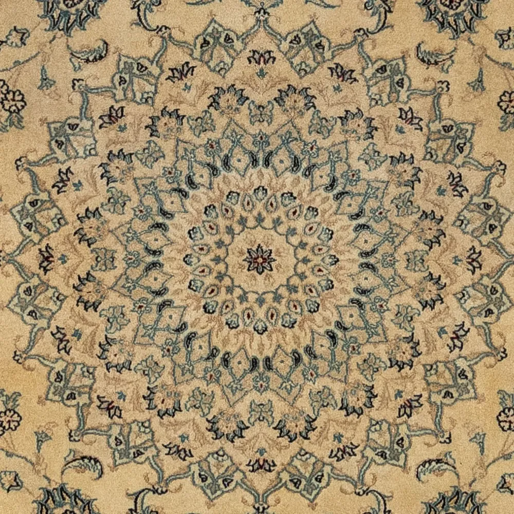 Persisk teppe - Nain - Royal - 344 x 250 cm - lysebrun