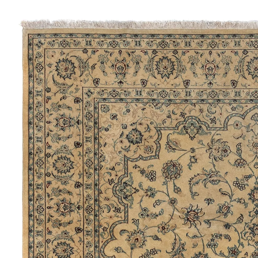 Persisk teppe - Nain - Royal - 344 x 250 cm - lysebrun