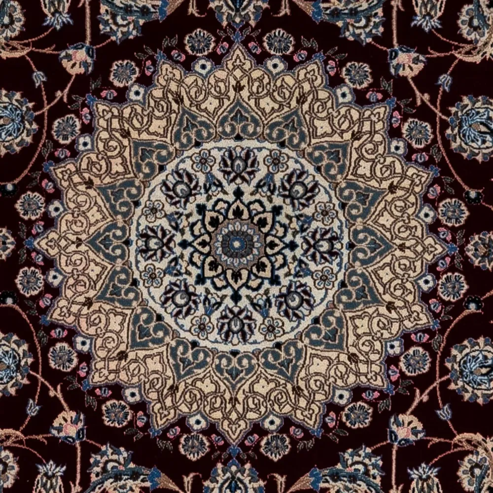 Persisk teppe - Nain - Royal - 348 x 248 cm - svart