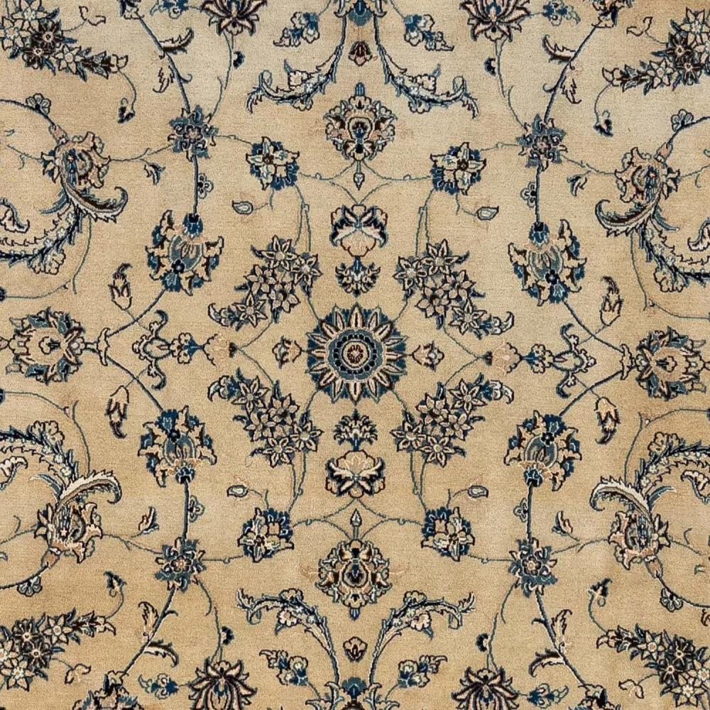 Persisk teppe - Nain - Royal - 352 x 243 cm - lysebrun