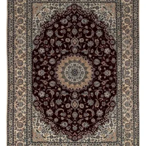 Persisk teppe - Nain - Royal - 352 x 251 cm - svart