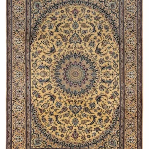 Persisk teppe - Nain - Royal - 353 x 255 cm - mørk beige