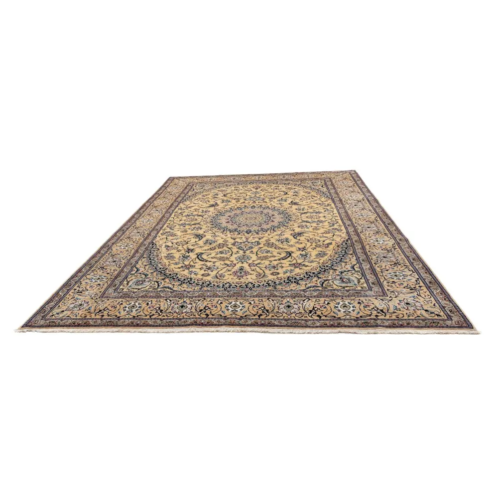 Persisk teppe - Nain - Royal - 353 x 255 cm - mørk beige