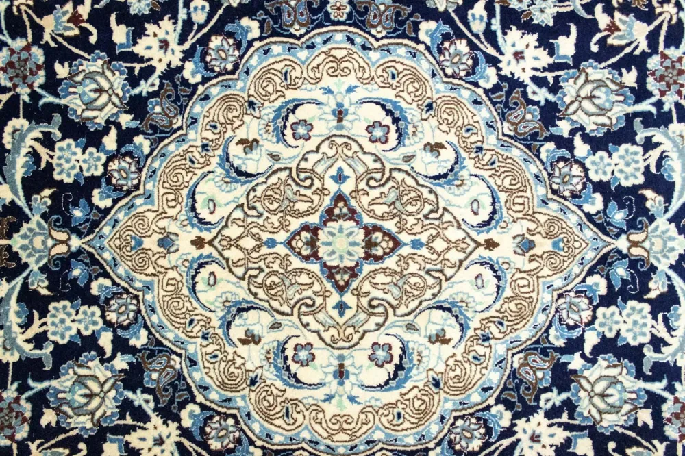 Persisk teppe - Nain - Royal - 360 x 255 cm - mørkeblå