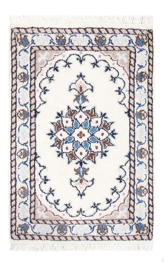 Persisk teppe - Nain - Royal - 60 x 40 cm - krem