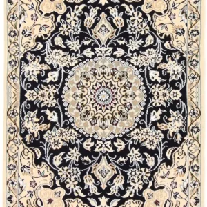 Persisk teppe - Nain - Royal - 90 x 60 cm - mørkeblå