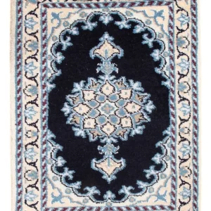 Persisk teppe - Nain - Royal - 60 x 40 cm - mørkeblå