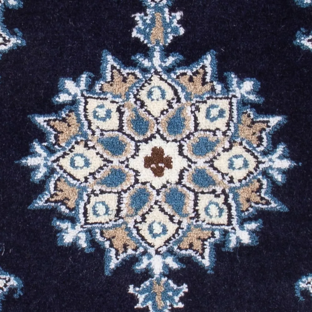Persisk teppe - Nain - Royal - 60 x 40 cm - mørkeblå