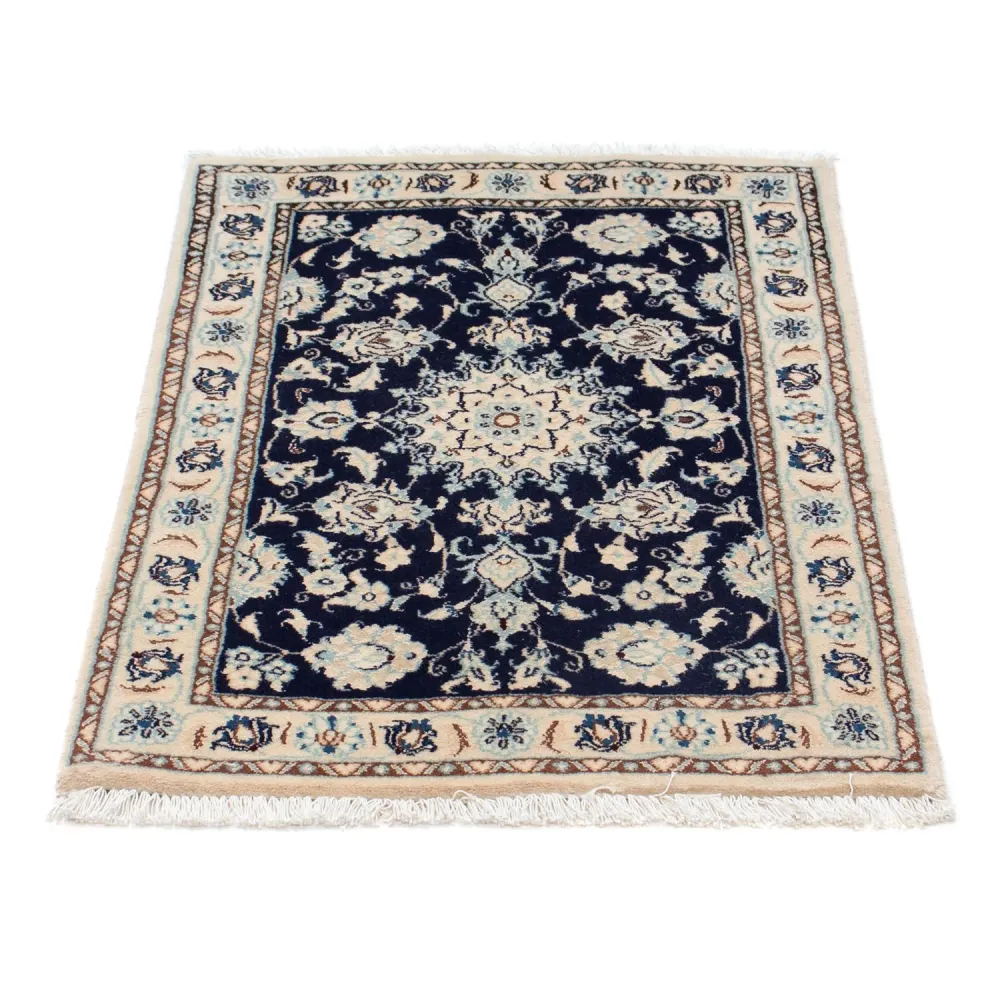 Persisk teppe - Nain - Royal - 85 x 55 cm - mørkeblå