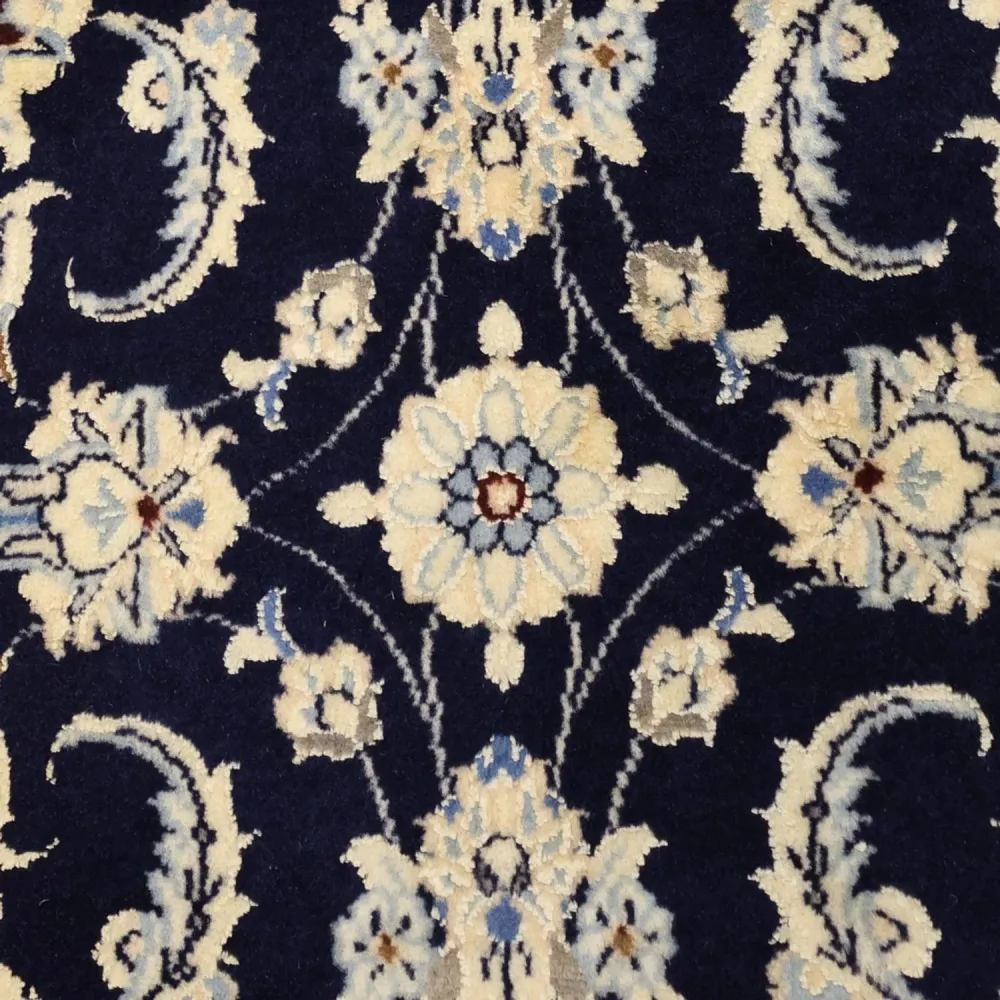Persisk teppe - Nain - Royal - Royal - 114 x 78 cm - mørkeblå