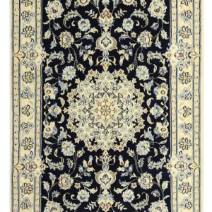 Persisk teppe - Nain - Royal - Royal - 136 x 86 cm - mørkeblå