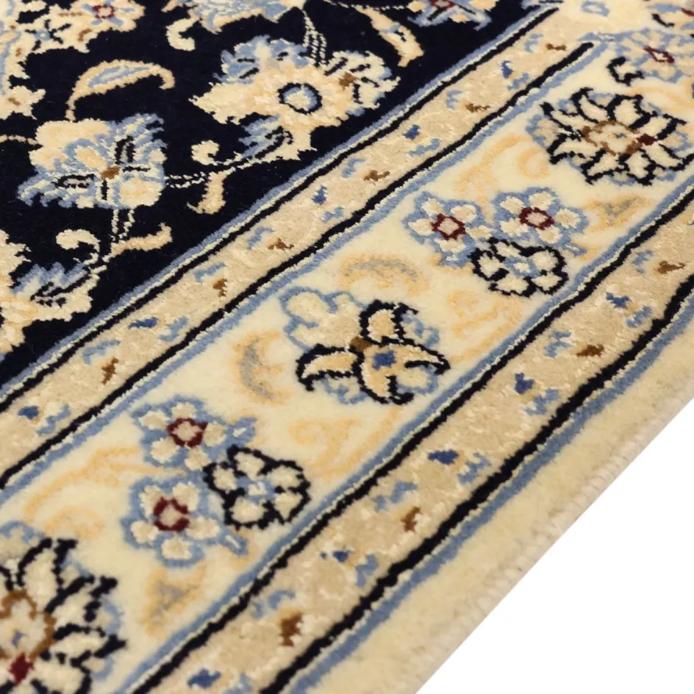 Persisk teppe - Nain - Royal - Royal - 136 x 86 cm - mørkeblå