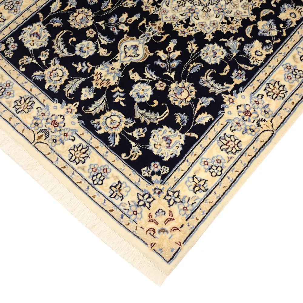 Persisk teppe - Nain - Royal - Royal - 136 x 86 cm - mørkeblå