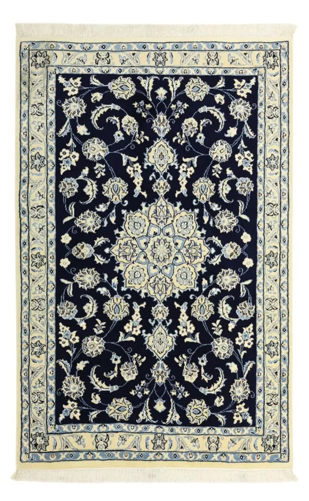 Persisk teppe - Nain - Royal - Royal - 136 x 89 cm - mørkeblå