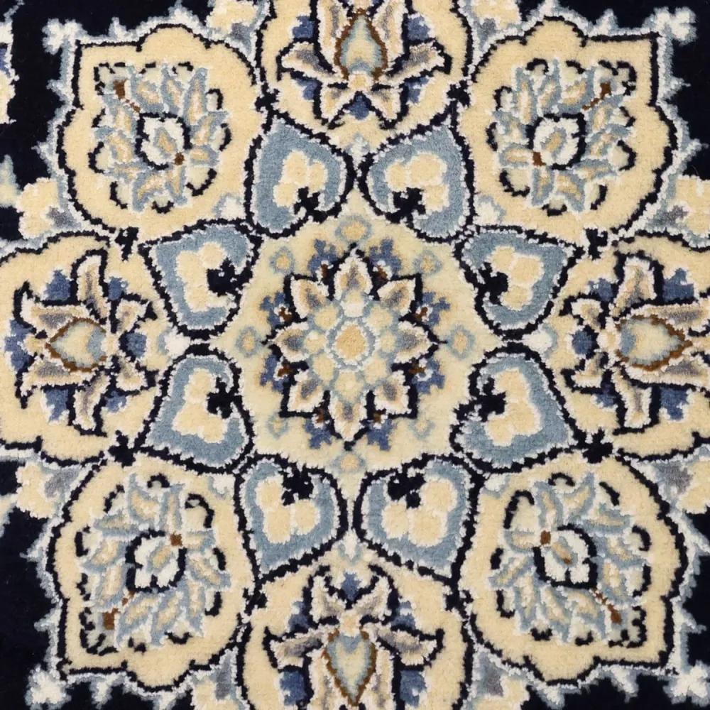 Persisk teppe - Nain - Royal - Royal - 136 x 89 cm - mørkeblå