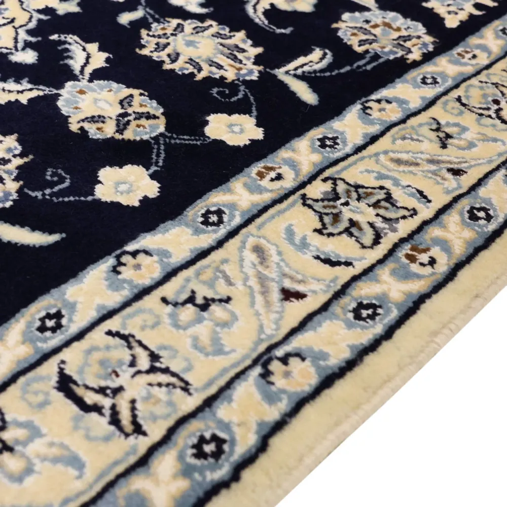 Persisk teppe - Nain - Royal - Royal - 136 x 89 cm - mørkeblå