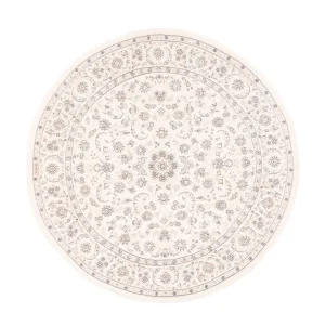 Persisk teppe - Nain rundt - 200 x 200 cm - krem