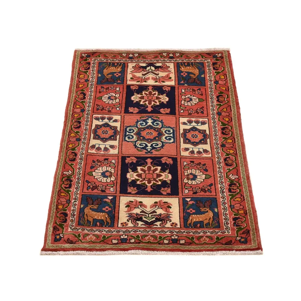Persisk teppe - Nomadisk - 100 x 60 cm - flerfarget