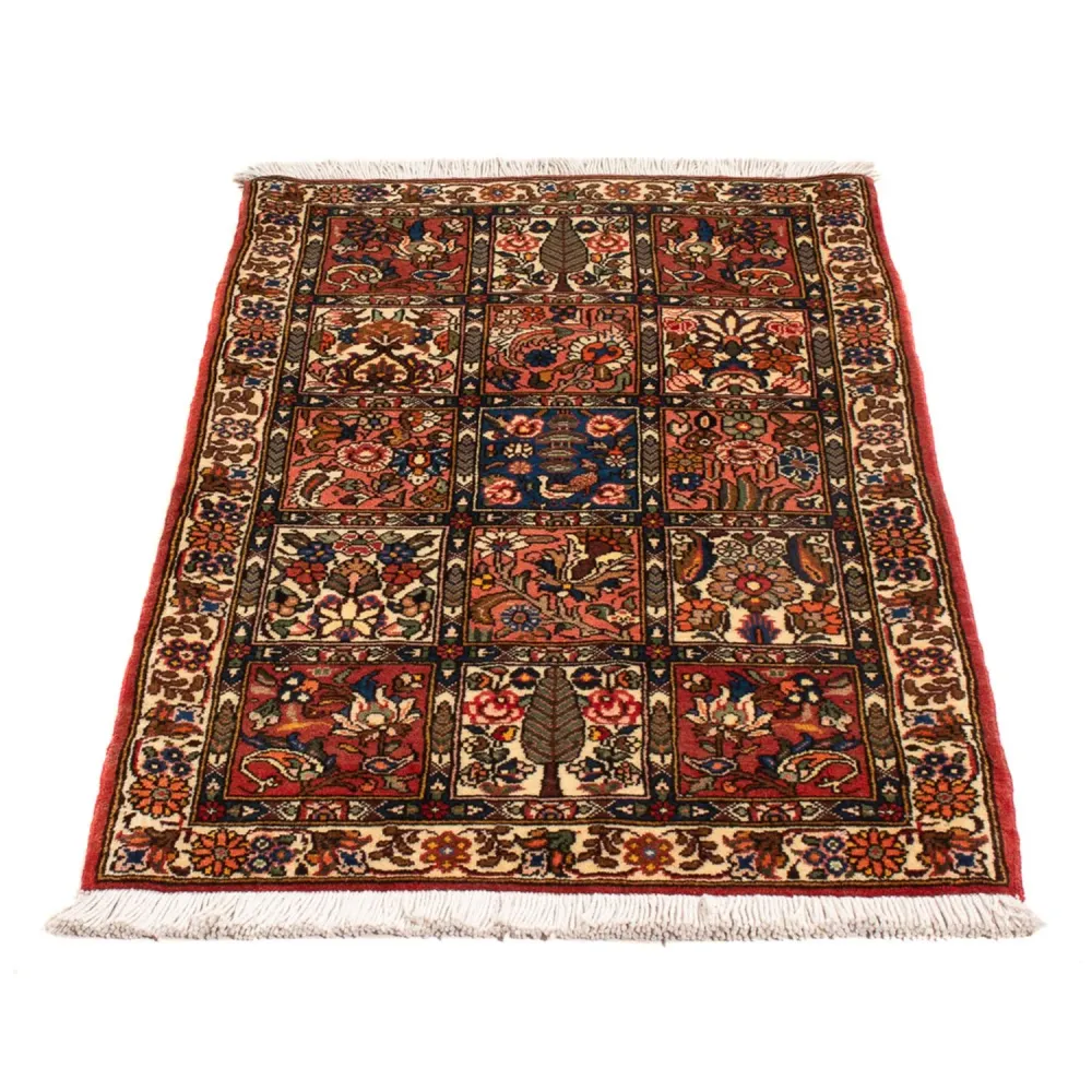 Persisk teppe - Nomadisk - 100 x 64 cm - flerfarget