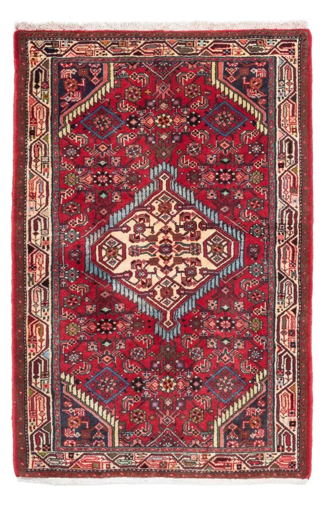 Persisk teppe - Nomadisk - 116 x 77 cm - rød