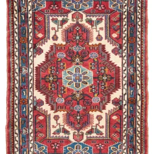 Persisk teppe - Nomadisk - 120 x 85 cm - rød