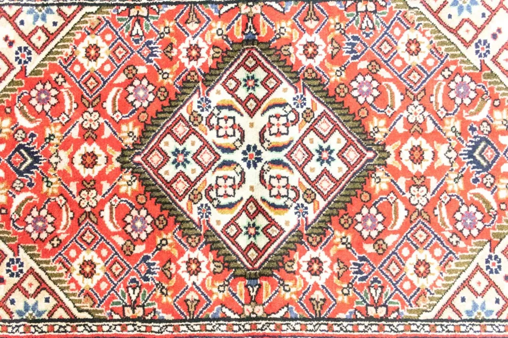Persisk teppe - Nomadisk - 120 x 83 cm - rød