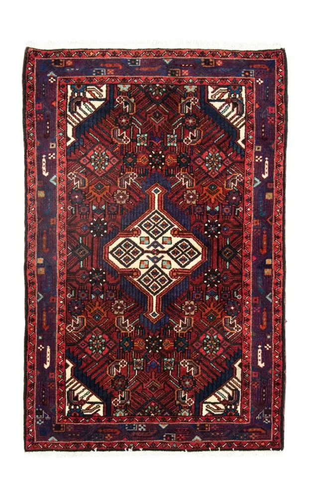 Persisk teppe - Nomadisk - 121 x 80 cm - blå