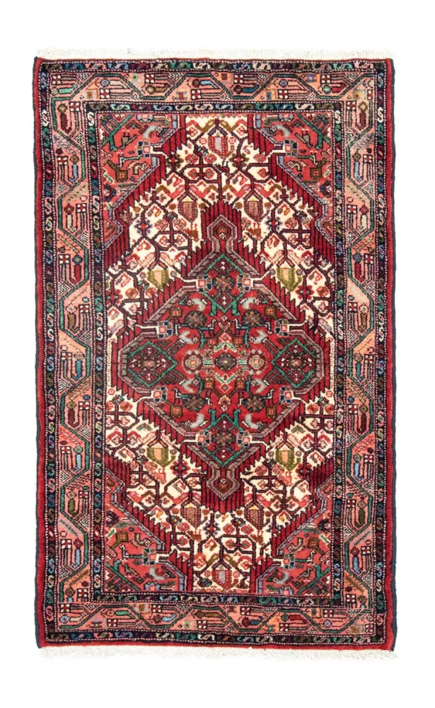 Persisk teppe - Nomadisk - 122 x 80 cm - rød