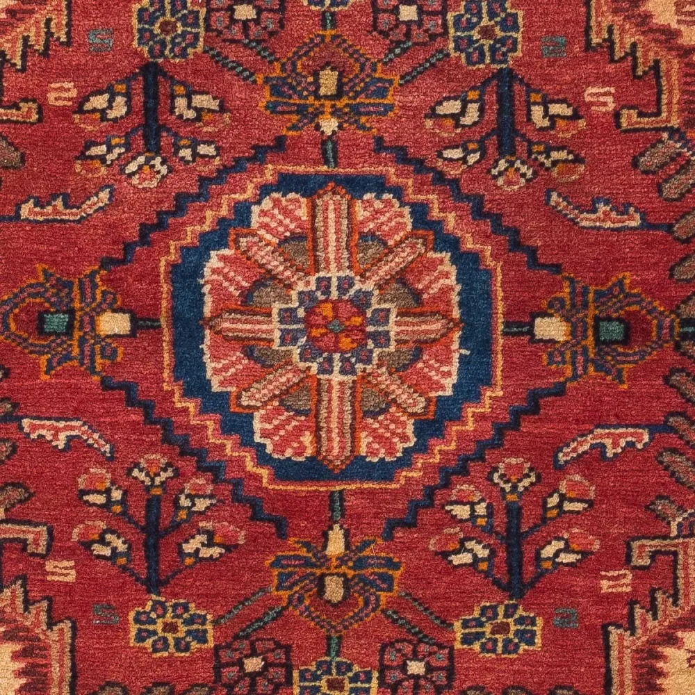 Persisk teppe - Nomadisk - 124 x 90 cm - rød